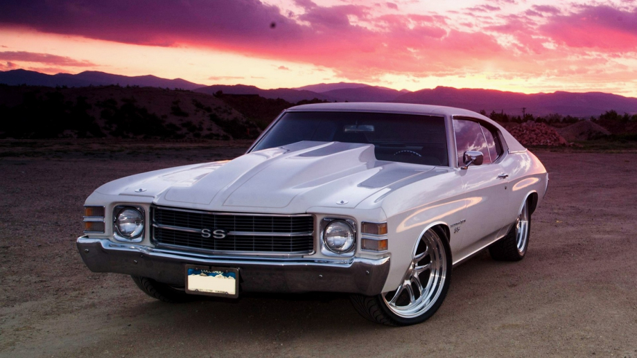 Chevrolet Chevelle SS 1972 _white_front_view_ss_1972_100976_1600x900