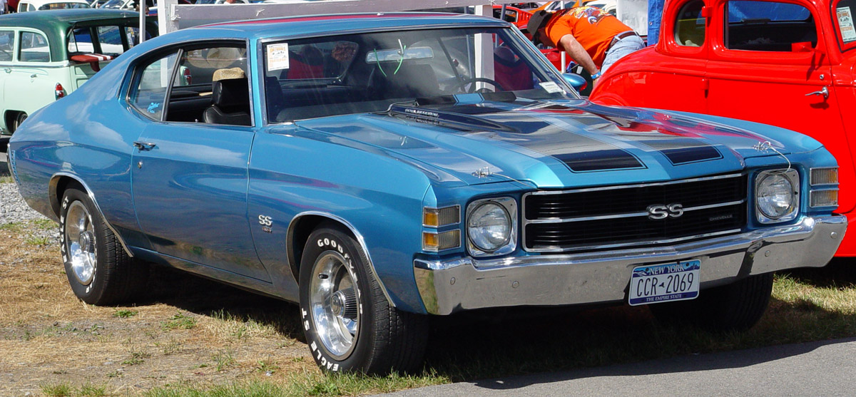 Chevrolet Chevelle SS Blue-fa-sy 1971