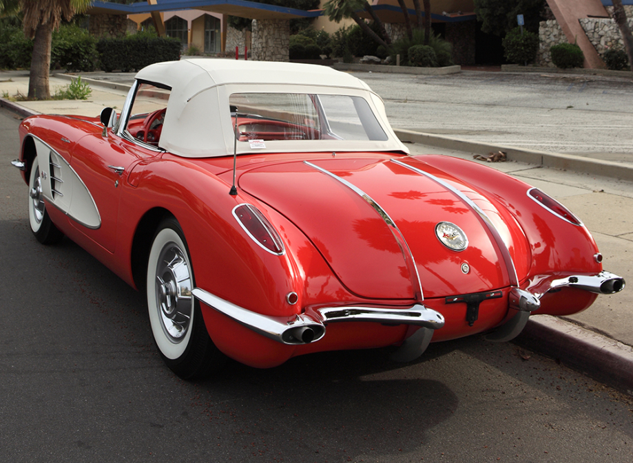 Chevrolet Corvette 1958 chevyclassicsclub  com   R