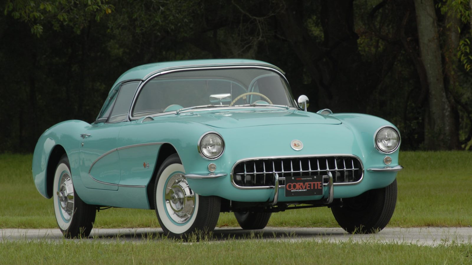 Chevrolet Corvette C1 1955 chevroletnow-blogspot 