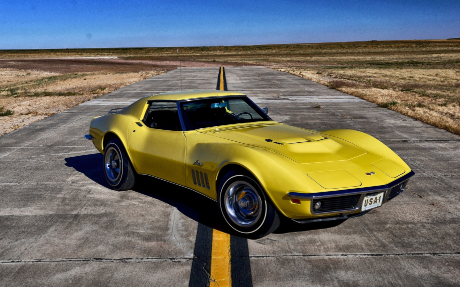 Chevrolet Corvette C3 1969 _yellow_107026_1440x900