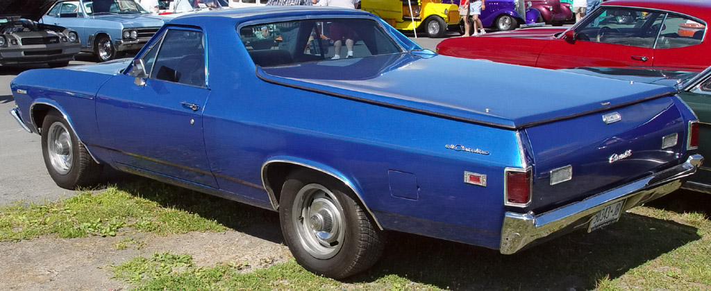 Chevrolet El Camin 1969 Blue-RA-sy 1969