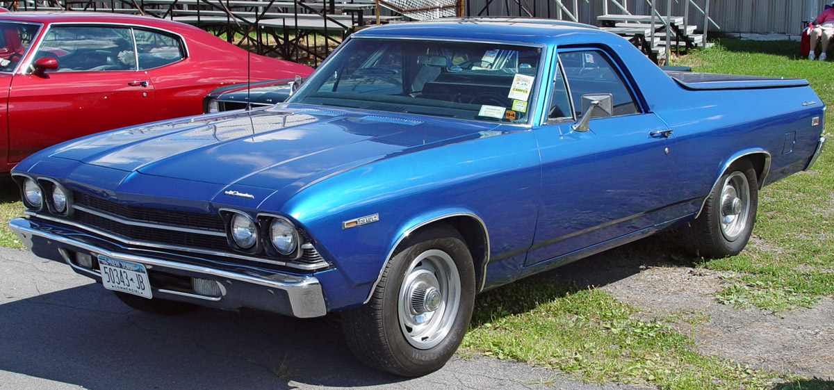 Chevrolet El Camino 1969 Blue-FA-sy 1969