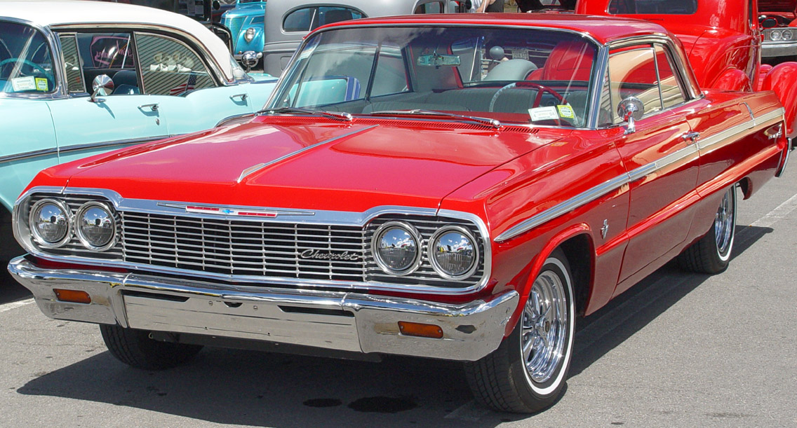 Chevrolet impala 1964 -Impala-Red-c-fa-sy