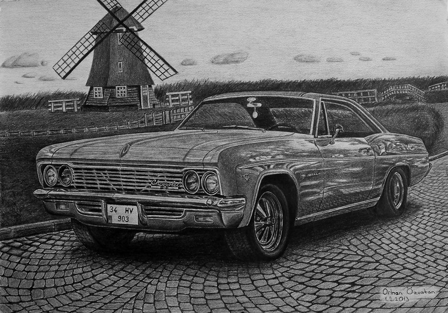 Chevrolet Impala 1966 _chevrolet_impala_by_orhano-d5tljru