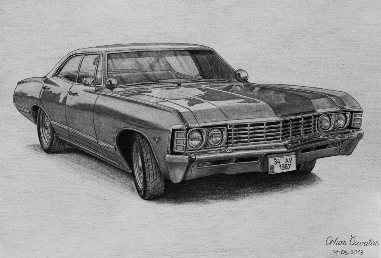 Chevrolet Impala 1967 _chevrolet_impala_by_orhano-d67rjij