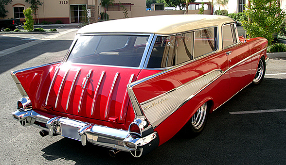 Chevrolet  Nomade Wagon 1957 madanthornycafe 