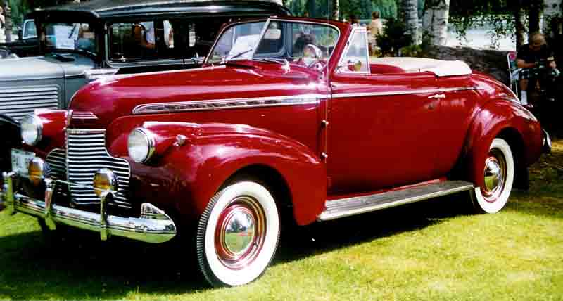 Chevrolet Special De Luxe KA Convertible 1940 es