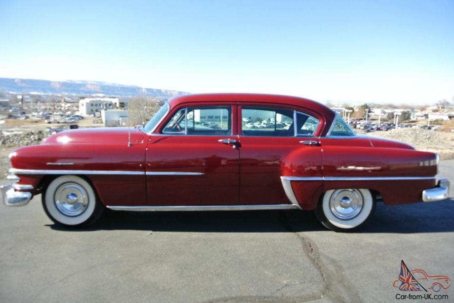 Chrysler New Yorker Sedan 4-door 1953 car-from-UK 