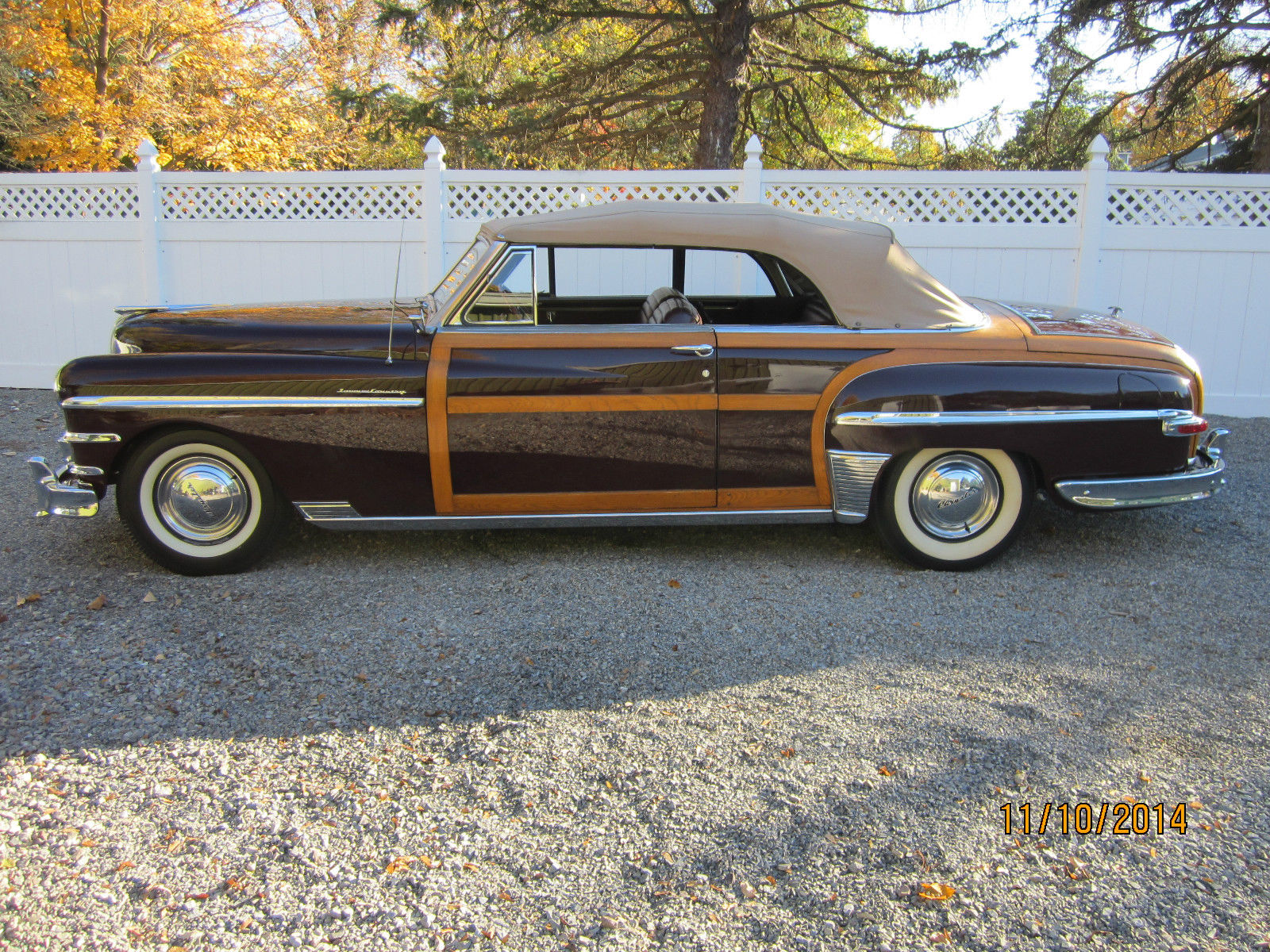 Chrysler t & c Convertible 1949 smclassiccars com  1949-chrysler-town-amp-country-convertible-5