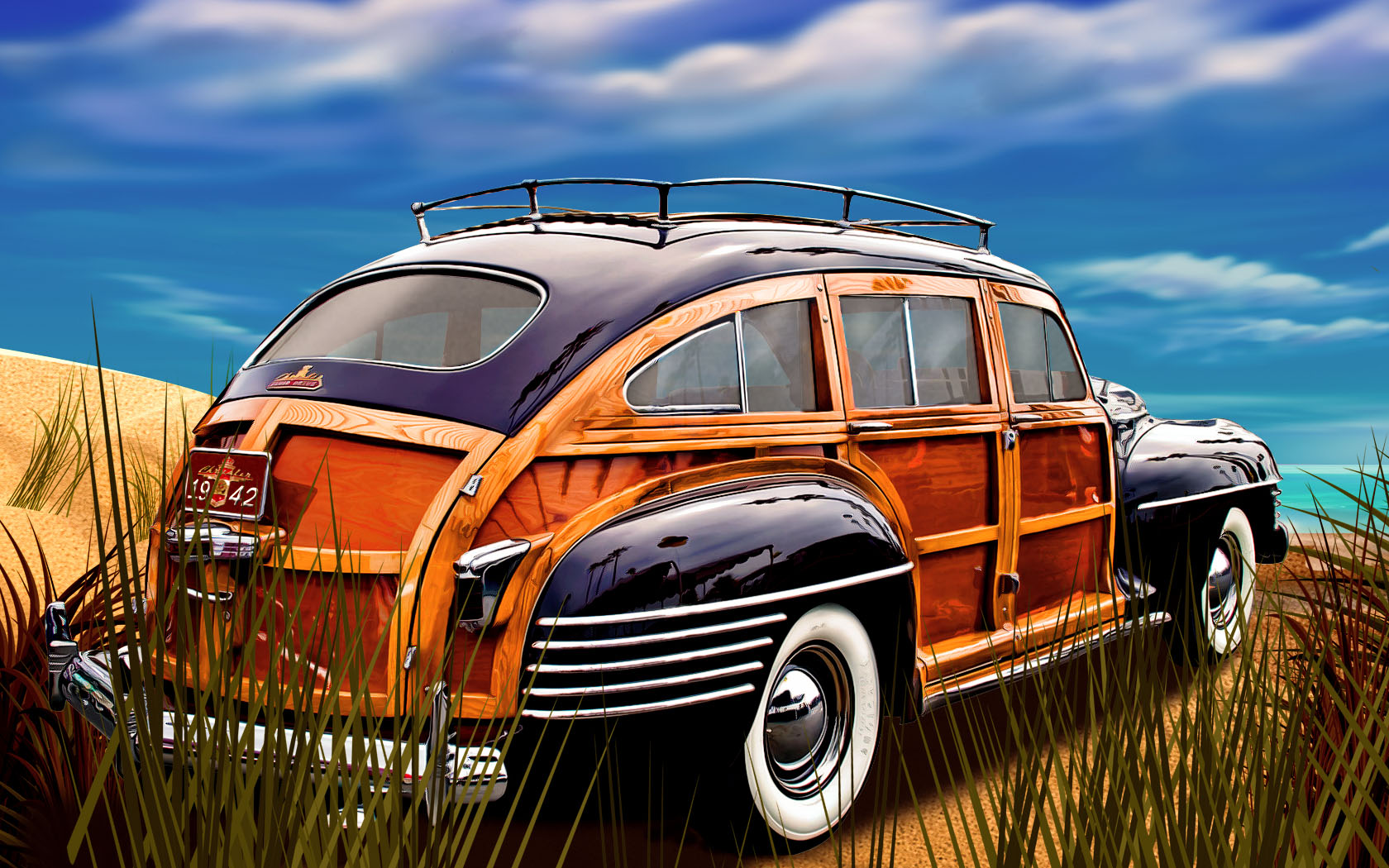 Chrysler Town & Country Barrelback Station Wagon 1942 a4