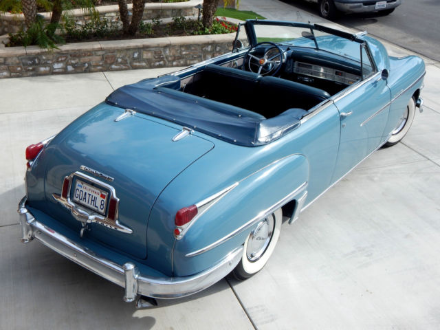 Chrysler windso Convertible 1949 classiccarmarks com  1949-chrysler-windsor-convertible-restored-77000-mile-west-coast-car-4