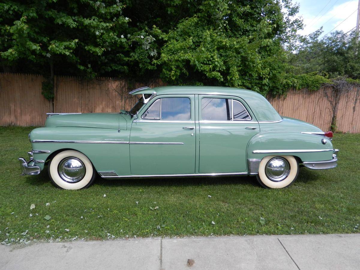 Chrysler Windsor Sedan 1949 assets