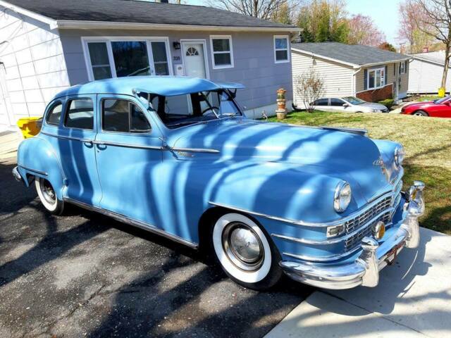 Chrysler Windsor Sedan  doors 1947 topclassiccarsforsale com  chrysler-windsor-1946-sedan-suicide-doors-great-condition-runs-drives-very-nice-4