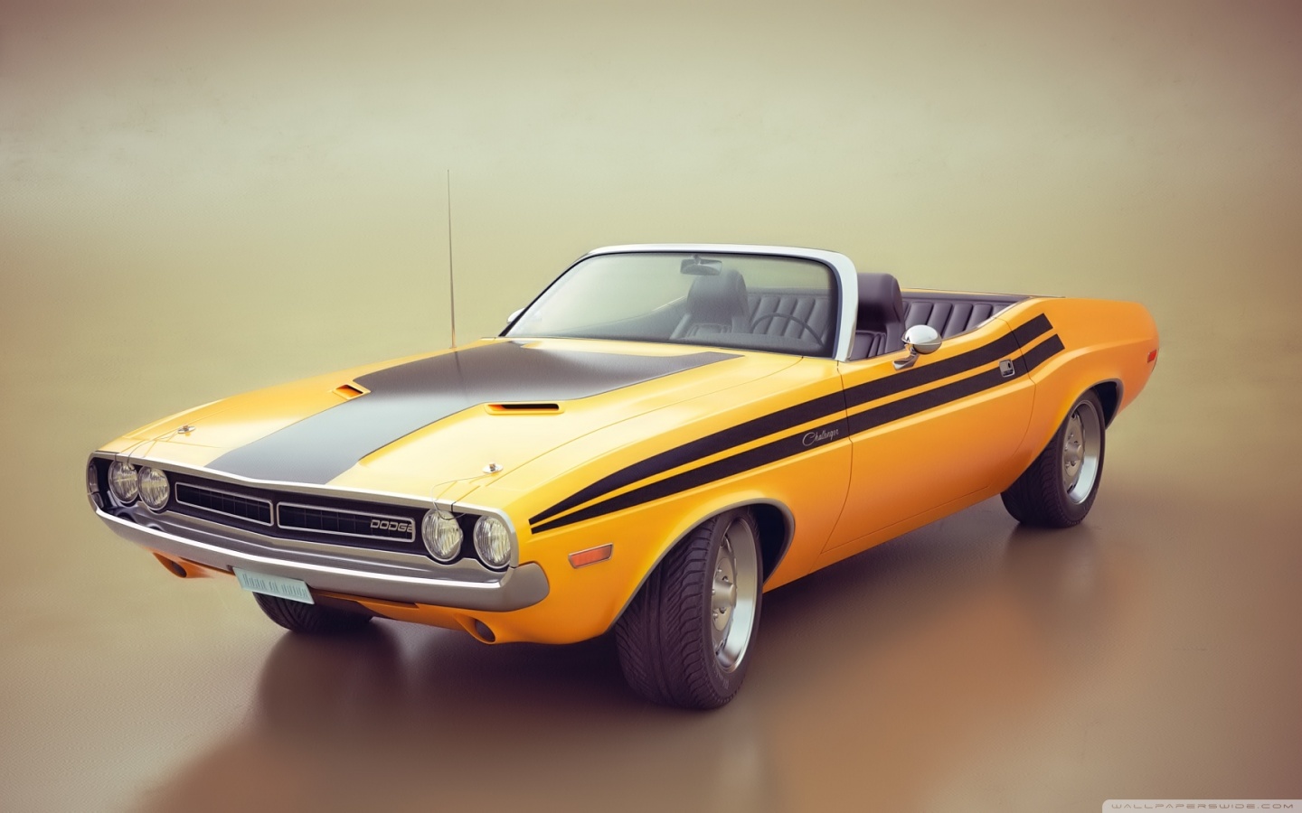 Dodge Challenger Convertible 1971 wallpaperswide 