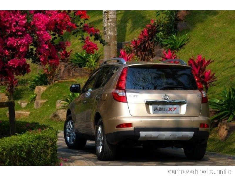 Geely GX7 2012 autovehicle info R