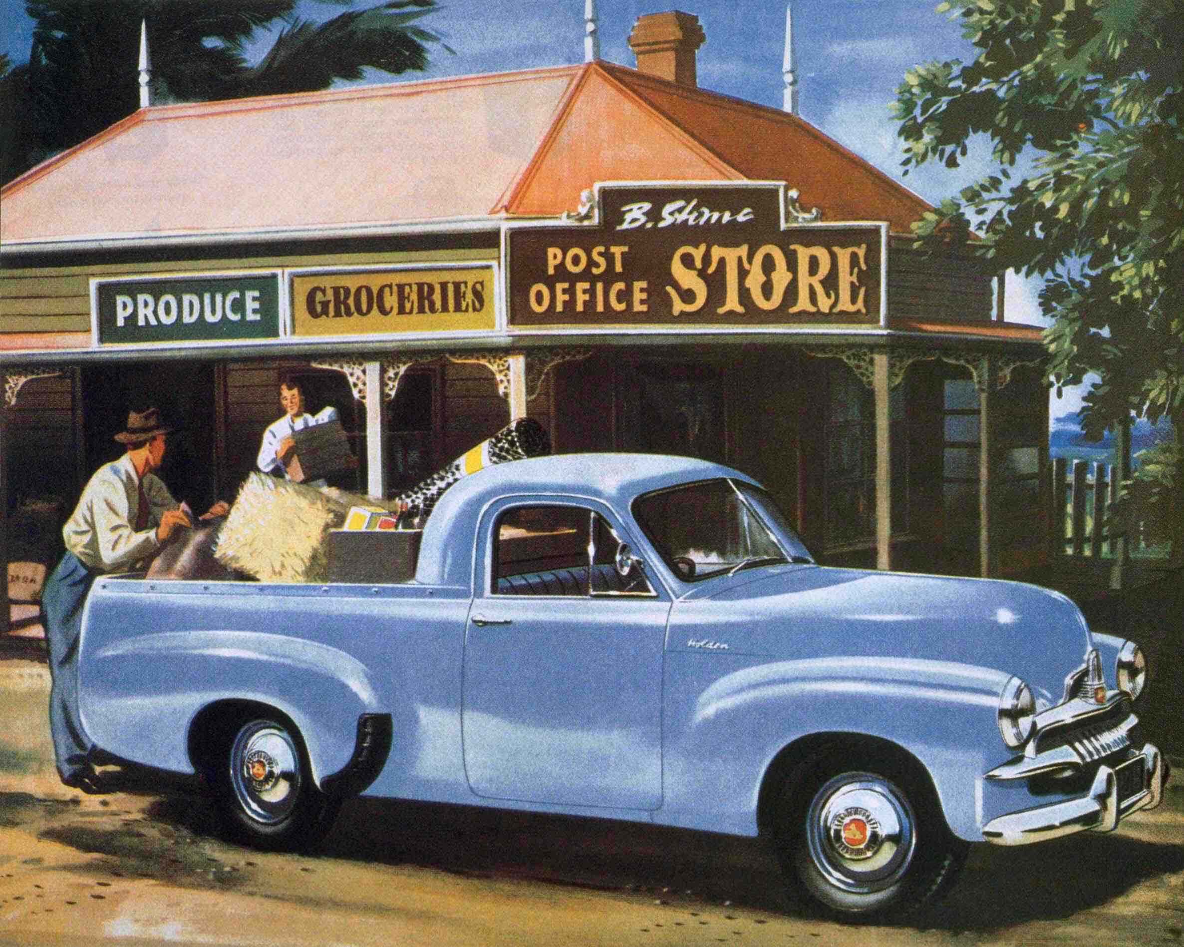 Holden FX 48-215 Ute 1951  The-Charlie-McCarron-Collection-revivaler