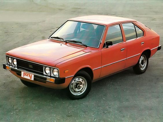 Hyundai Pony 1977 pinterst com 869f27858cf93da7663a8c30c89593ce