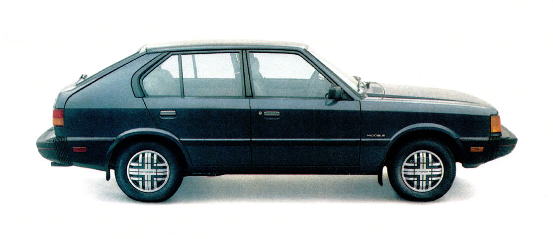 Hyundai Pony 1984 dev