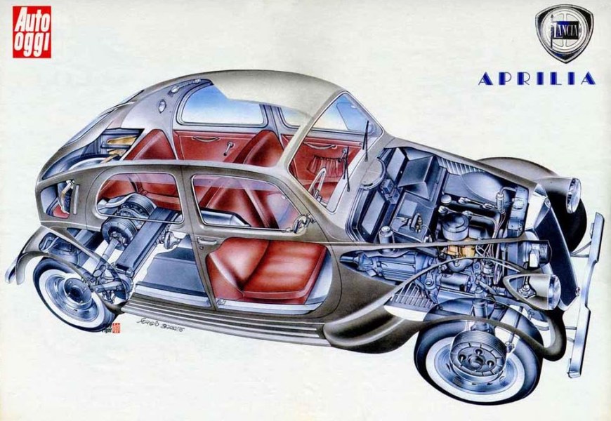 Lancia Aprilia Berlina 1200 V4 1937 AutoOggi-viva-lancia com 314