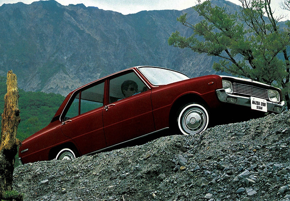 Mazda Familia 1200 Sedan 4-door 1968 favcars 