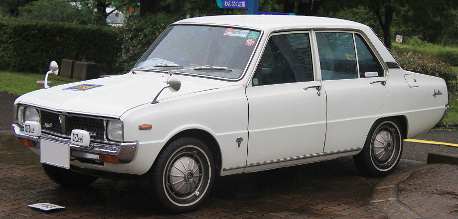 Mazda Familia 1200 Sedan 4-door 1968 pinterest