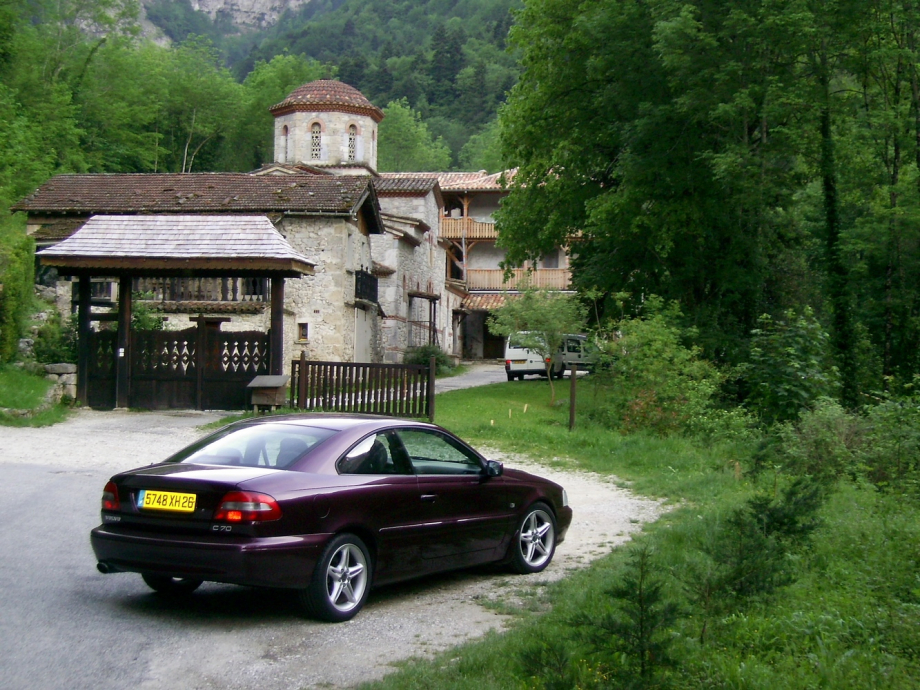 réduc - volvo C70, monastère St-Antoine 190507 4 