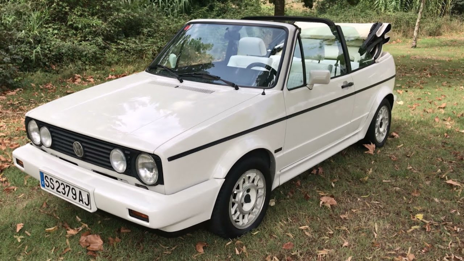 Volkswagen Golf Cabriolet 1990 i