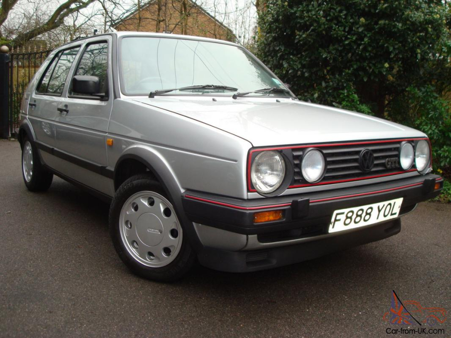 Volkswagen Golf GTI 8v 5-door 1989 cars-from-uk 