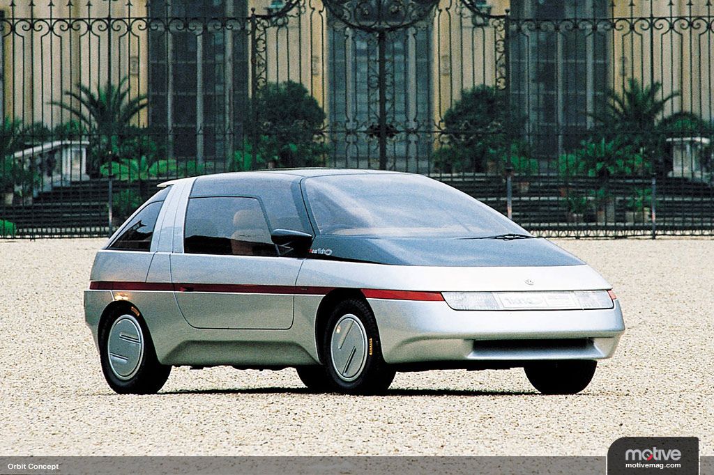 Volkswagen Orbit Concept Giugiaro Italdesign 1986 motivemag
