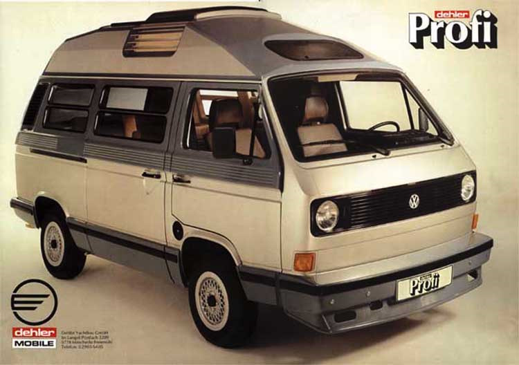 Volkswagen T3 Dehler Profi Camper 1984 drive2 ru 53e514es-960