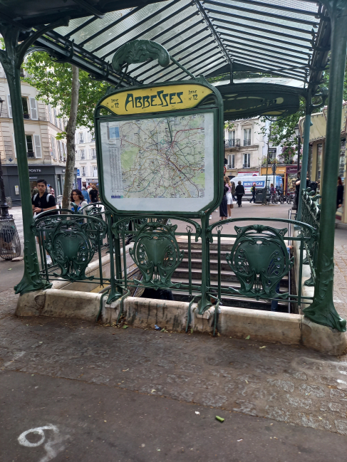 Station Métro Abbesses