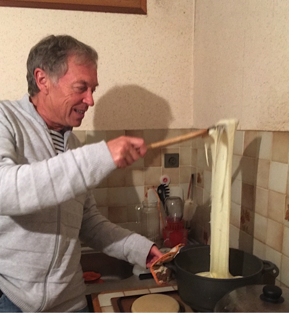 et bien sûr l'aligot !!!!!! de quoi donner des forces pour le lendemain matin