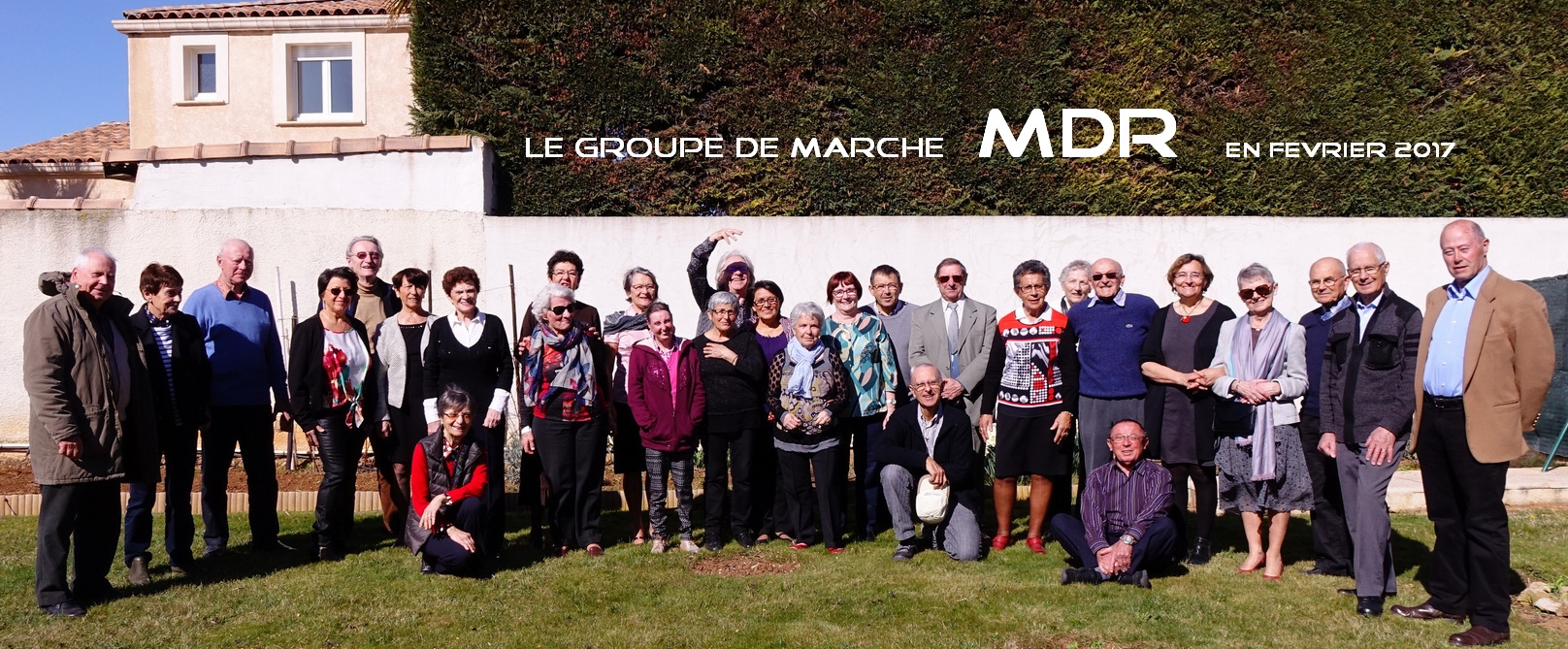 groupe  MDR  : Marche-Donnez-et-Randonnez de Lunel