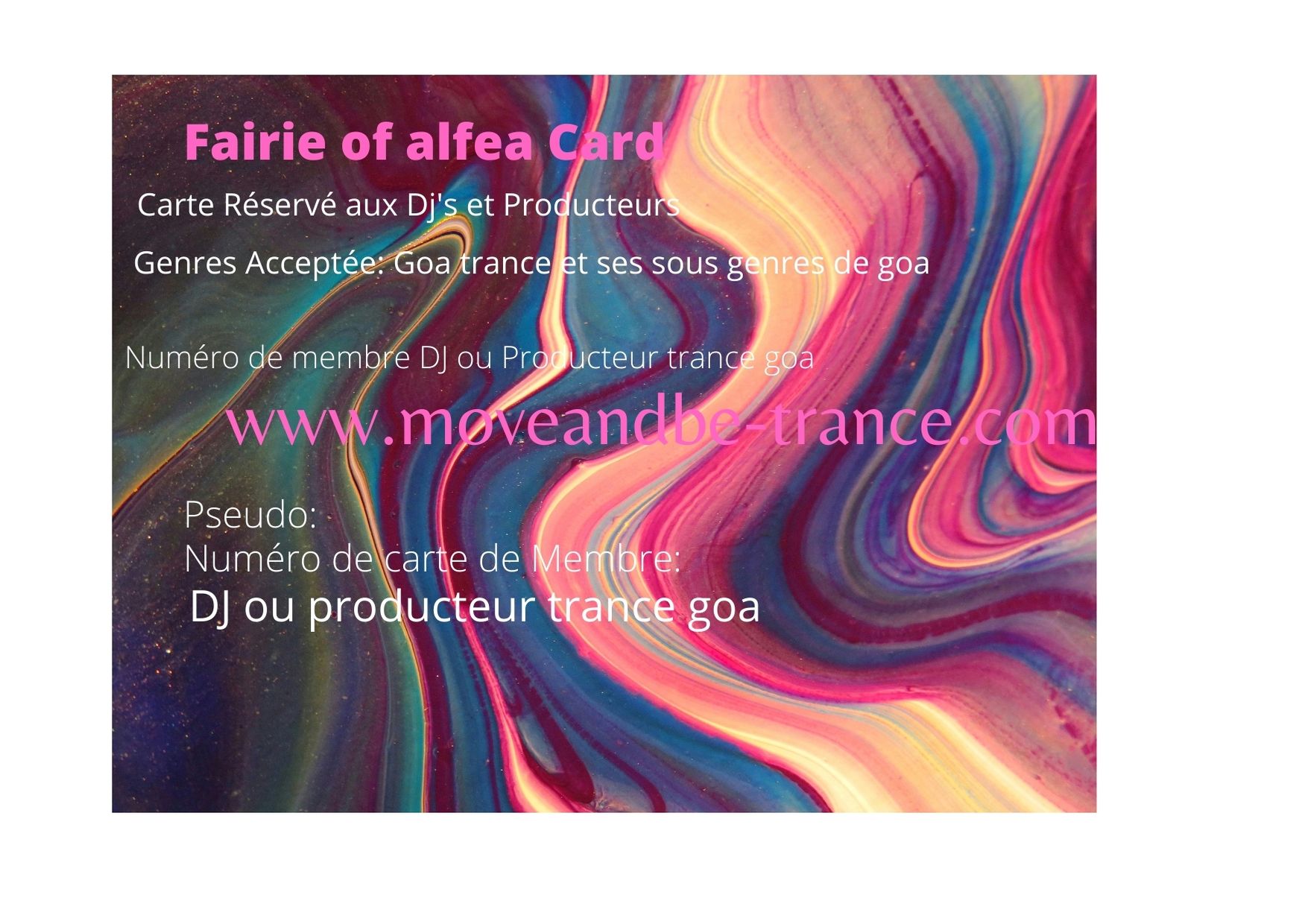 Fairie of alfea Card-4