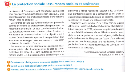 assurance et assistance