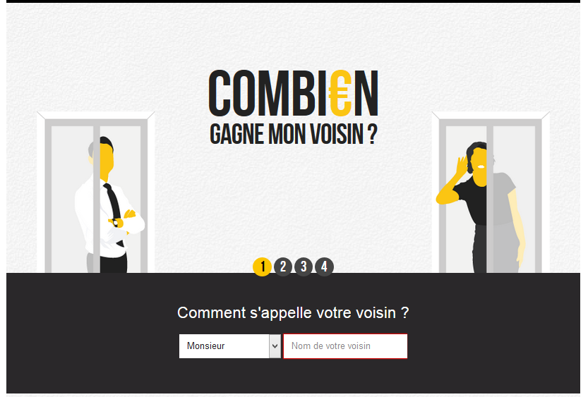 combien gagne mon voisin