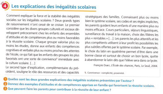 explications ineg scolaires