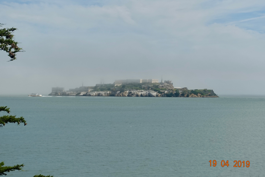 Alcatraz, la prison ayant hébergé Al Capone - entre autres gentil garçons - et immortalisée par le film 