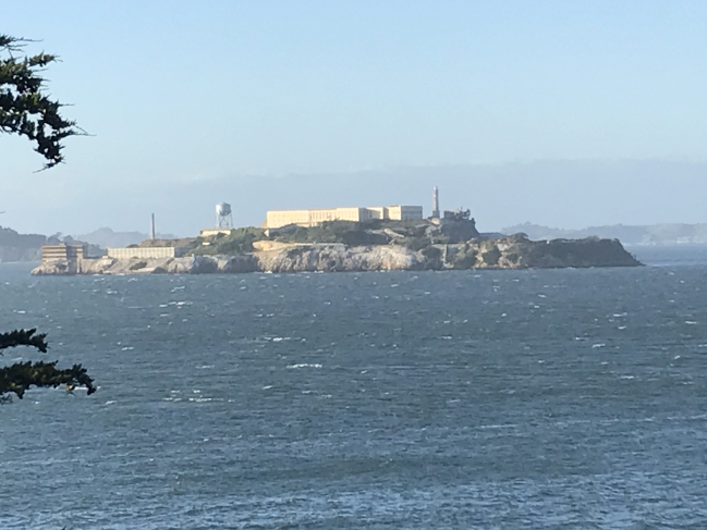 San Francisco : La fameuse prison d'Alcatraz dans la magnifique baie de San Franciso
