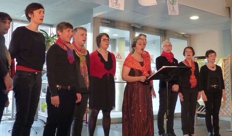 Concert Voix et Vies de Femmes avec l'association Kamaïeu 2015