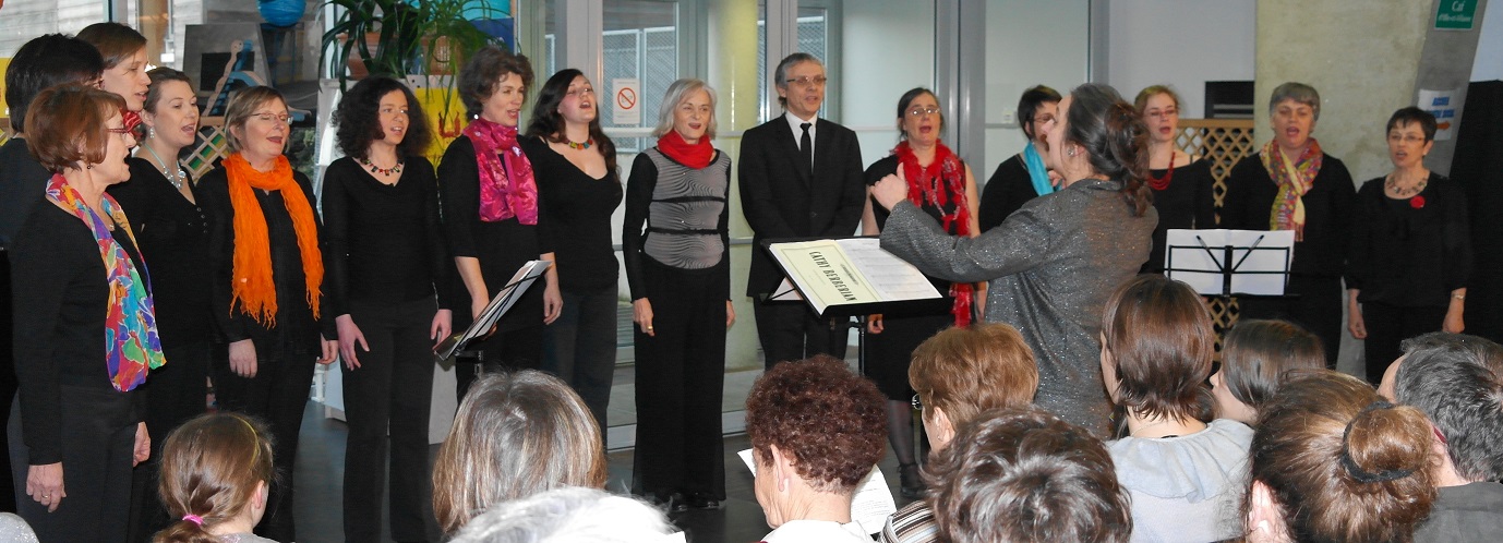 Concert Voix et Vies de Femmes avec l'association Kamaïeu 2012