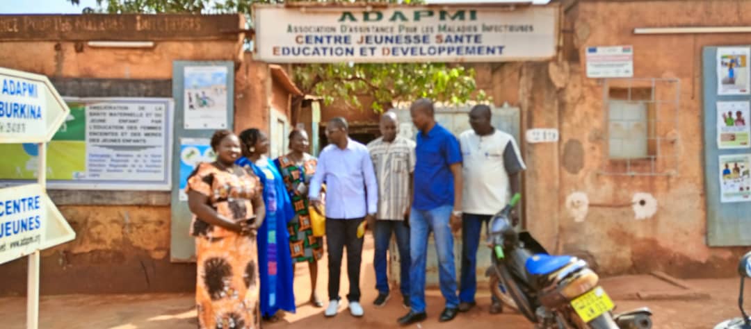 Visite au centre communautaire de l'ADAPMI à Ouagadougou