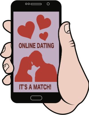 Illustration de l’online dating