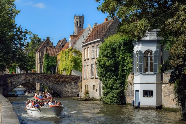 une balade sur les canaux de Bruges