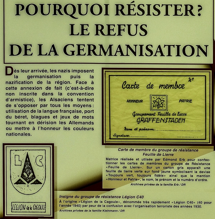 Pourquoi résister ?
Le refus de la germanisation