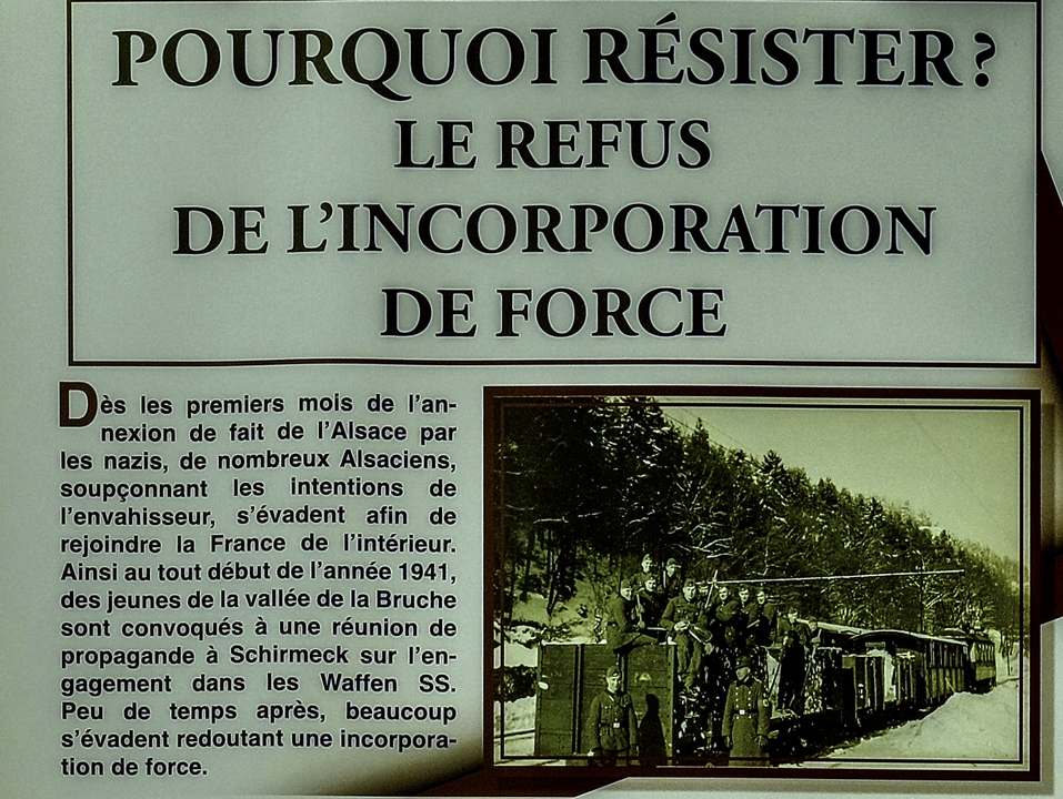 Pourquoi résister ? 
Le refus de l'incorporation de force