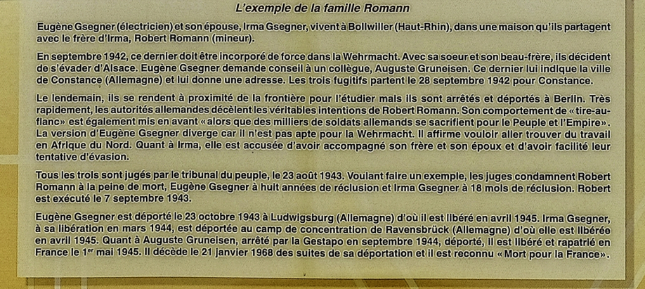 Les actions :
L'aide à la désertion