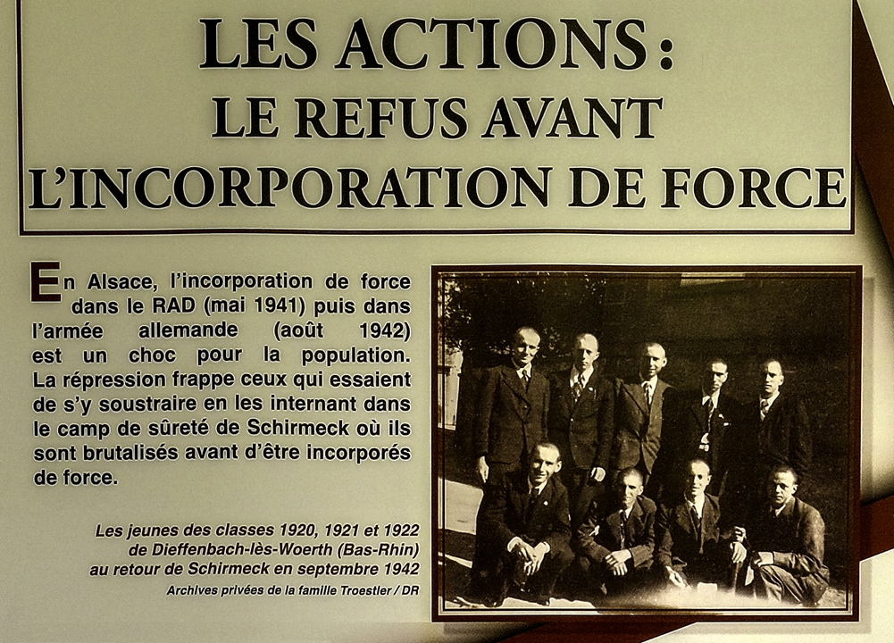 Les actions :
Le refus avant l’incorporation de force