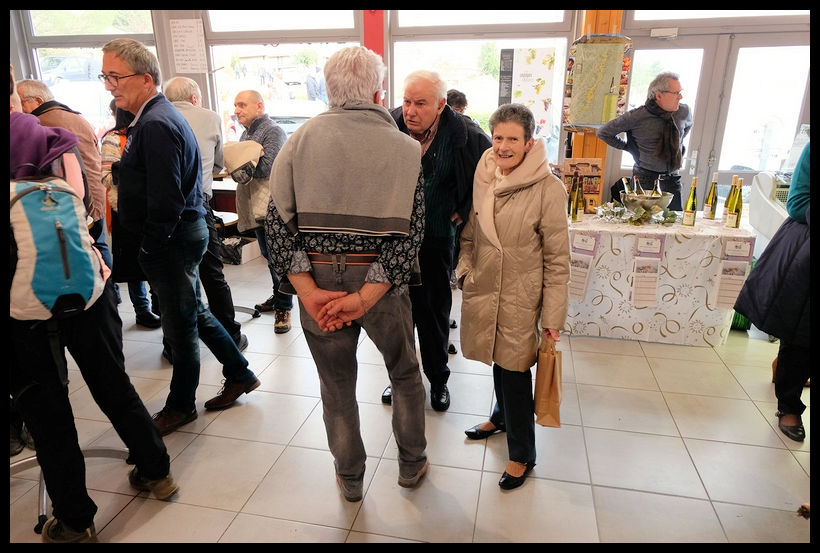 Les visiteurs de l'après-midi